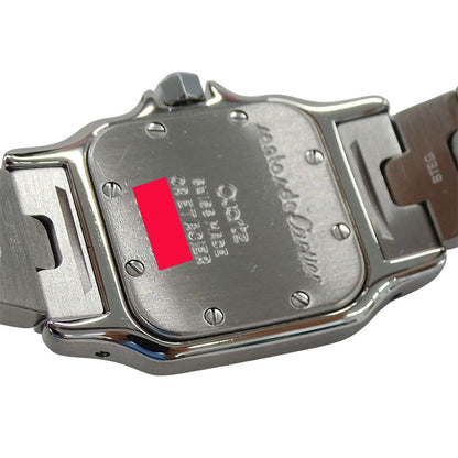 Cartier Watch Santos Galbe SM Quartz Stainless Steel Gold YG Combination — view 6