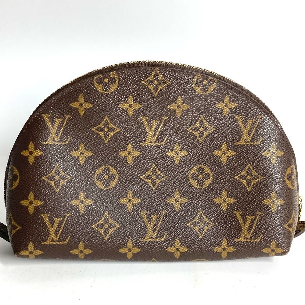 Louis Vuitton Makeup Pouch Trousse Demironde Monogram Canvas Brown — view 2