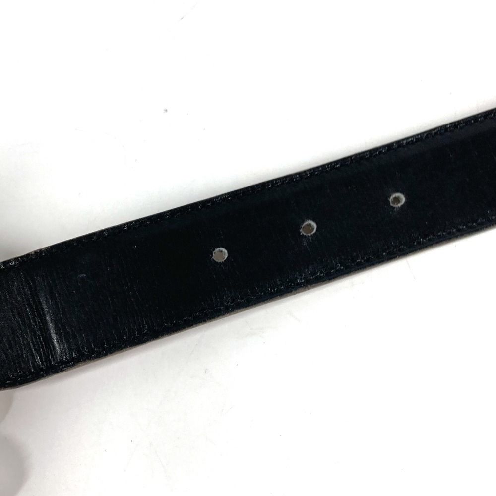 Hermes Belt Elephant Logo Leather Black — view 6