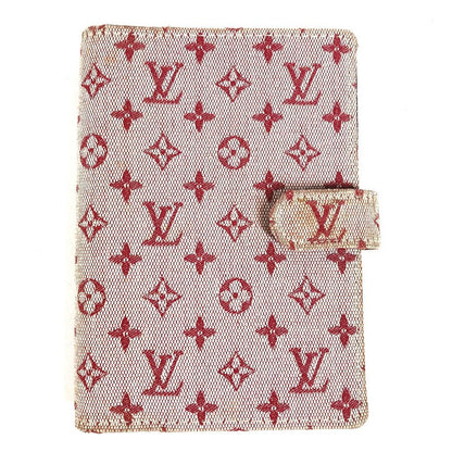 Louis Vuitton Notebook Cover Agenda PM Monogram Mini Canvas Cerise