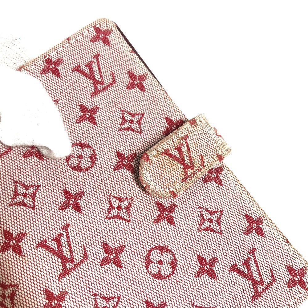Louis Vuitton Notebook Cover Agenda PM Monogram Mini Canvas Cerise — view 7