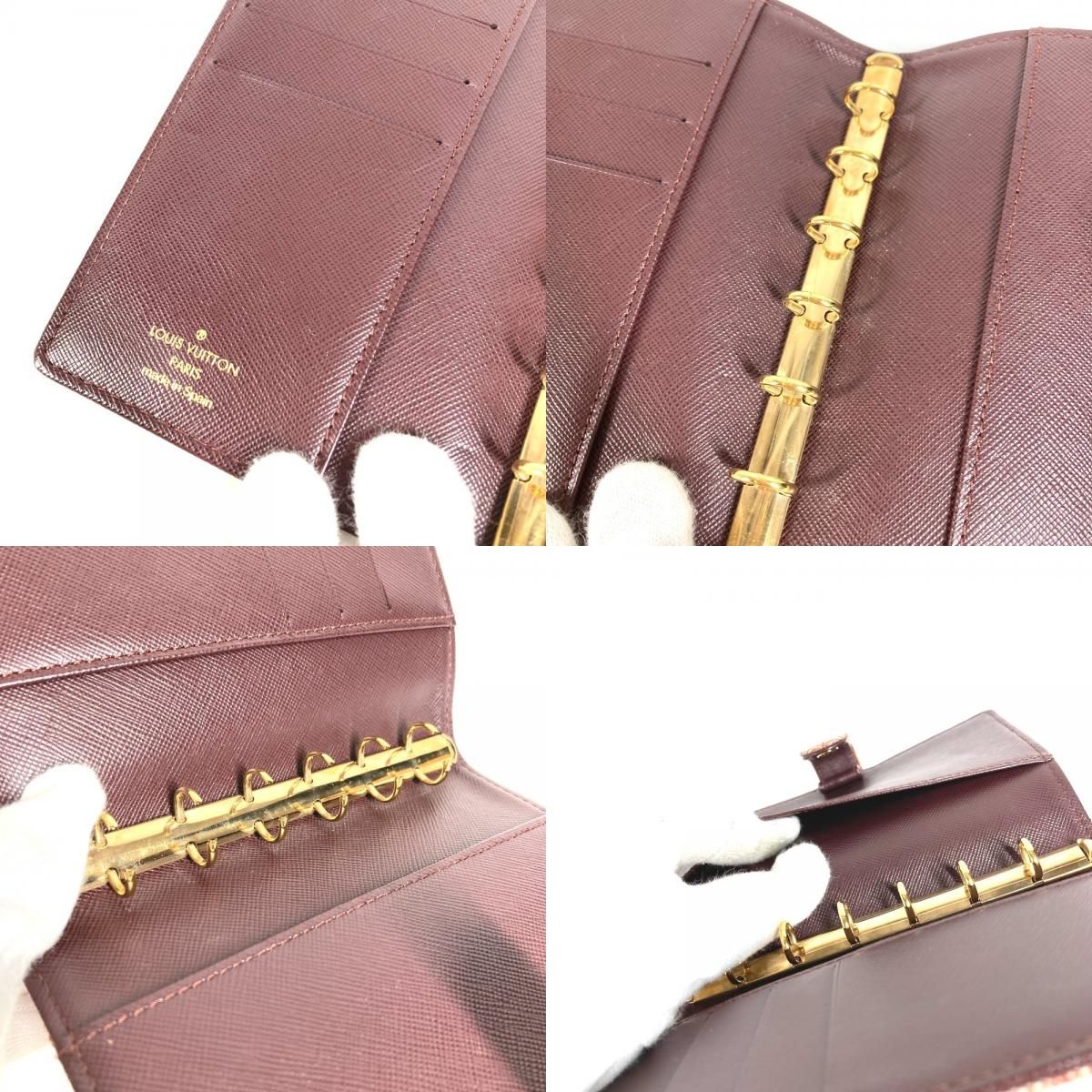 Louis Vuitton Notebook Cover Agenda PM Monogram Mini Canvas Cerise — view 9