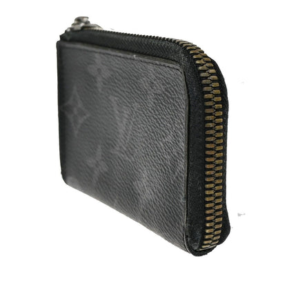 Louis Vuitton Porte-Monnaie Joule Coin Case Monogram Eclipse Black — view 2