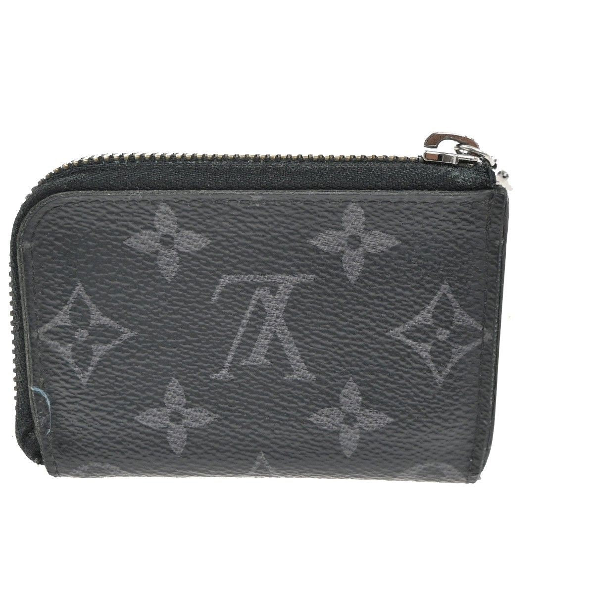 Louis Vuitton Porte-Monnaie Joule Coin Case Monogram Eclipse Black — view 4