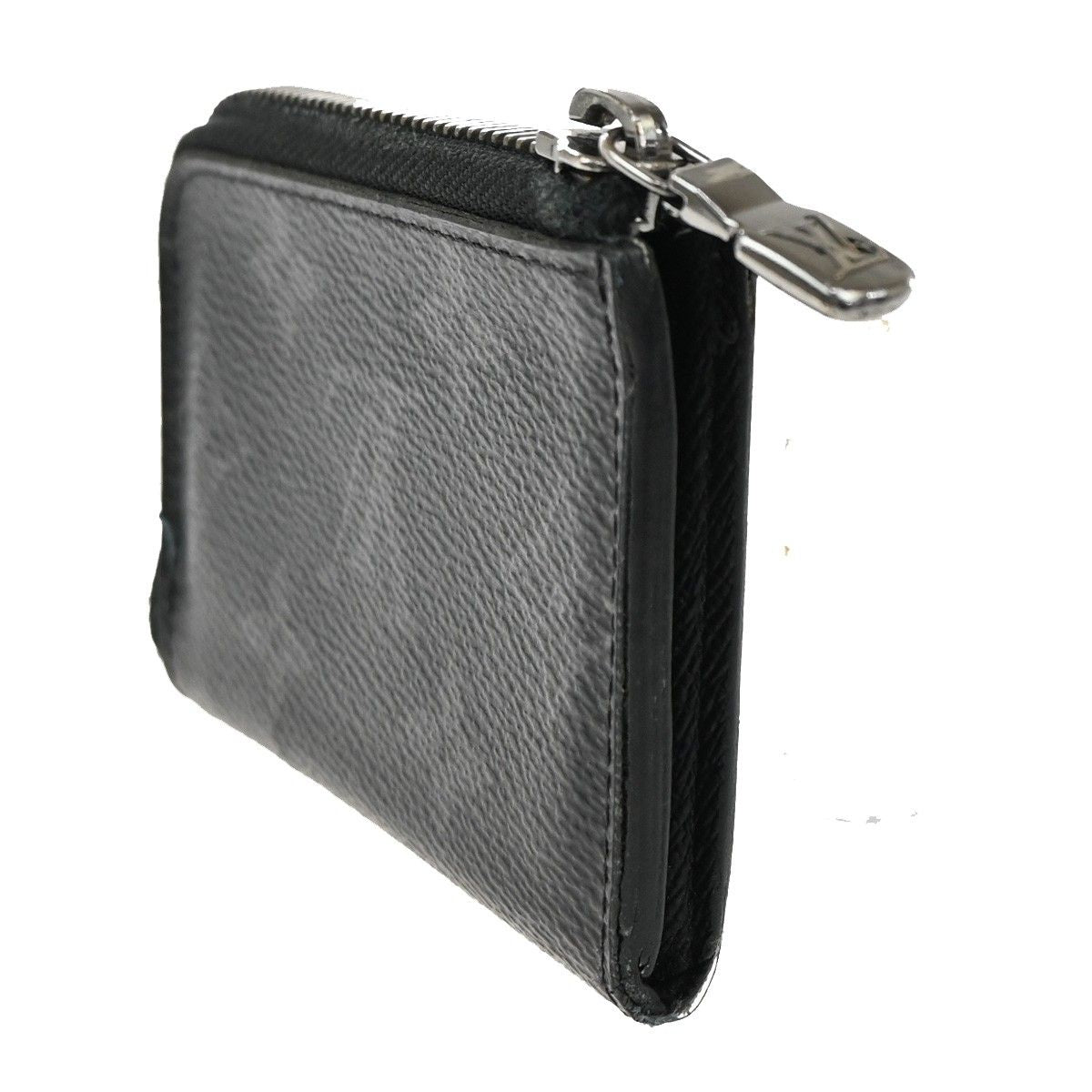 Louis Vuitton Porte-Monnaie Joule Coin Case Monogram Eclipse Black — view 3