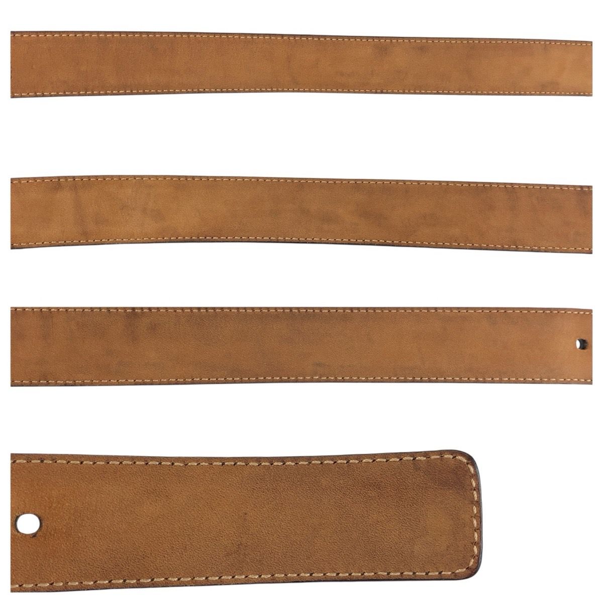 Gucci 85 cm Black Silver Leather Belt — view 5