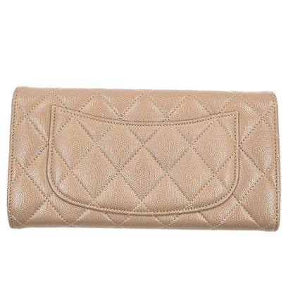 Chanel Quilted Caviar Bifold Wallet — view 2
