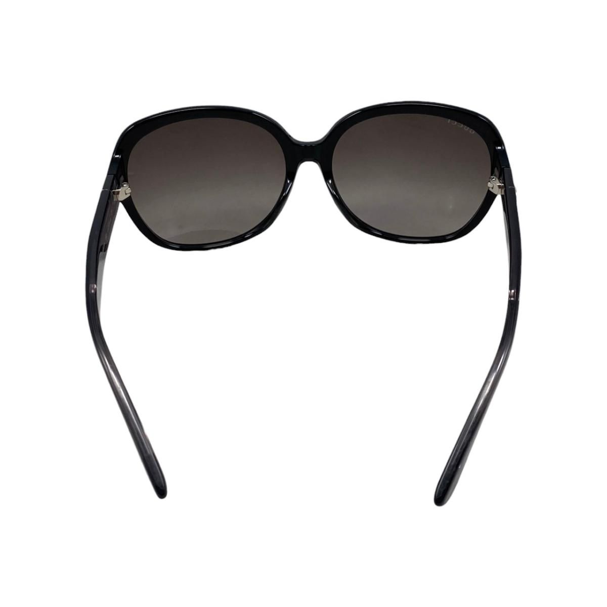 Gucci Sunglasses Interlocking Logo Black Gray Eyewear — view 4