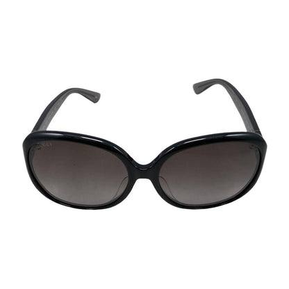 Gucci Sunglasses Interlocking Logo Black Gray Eyewear — view 3