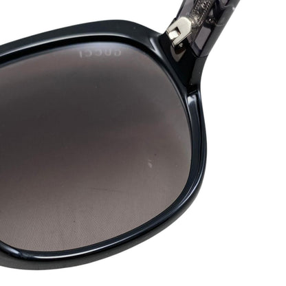 Gucci Sunglasses Interlocking Logo Black Gray Eyewear — view 5