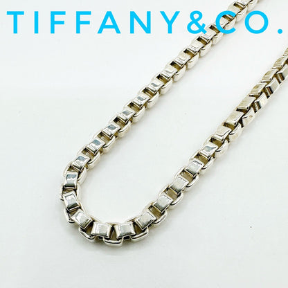 Tiffany & Co Venetian Silver Necklace 46 cm