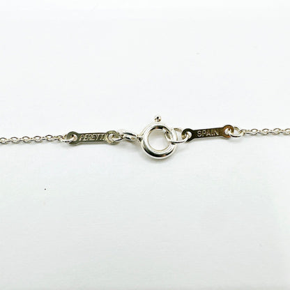 Tiffany & Co Teardrop Silver Necklace 61 cm — view 4