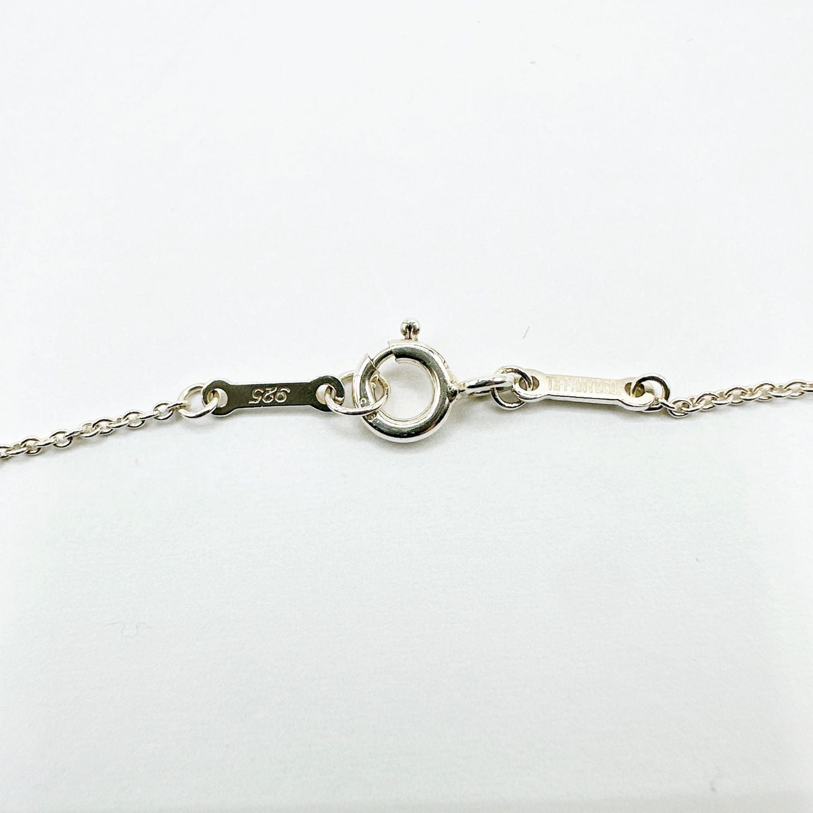 Tiffany & Co Teardrop Silver Necklace 61 cm — view 5
