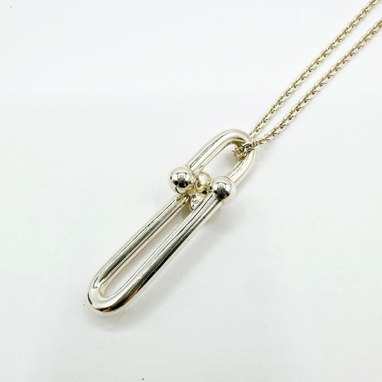Tiffany & Co Link Silver Necklace 46 cm — view 2
