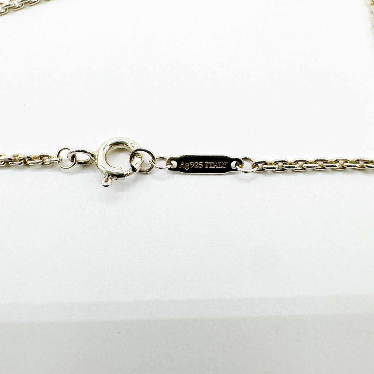 Tiffany & Co Link Silver Necklace 46 cm — view 5