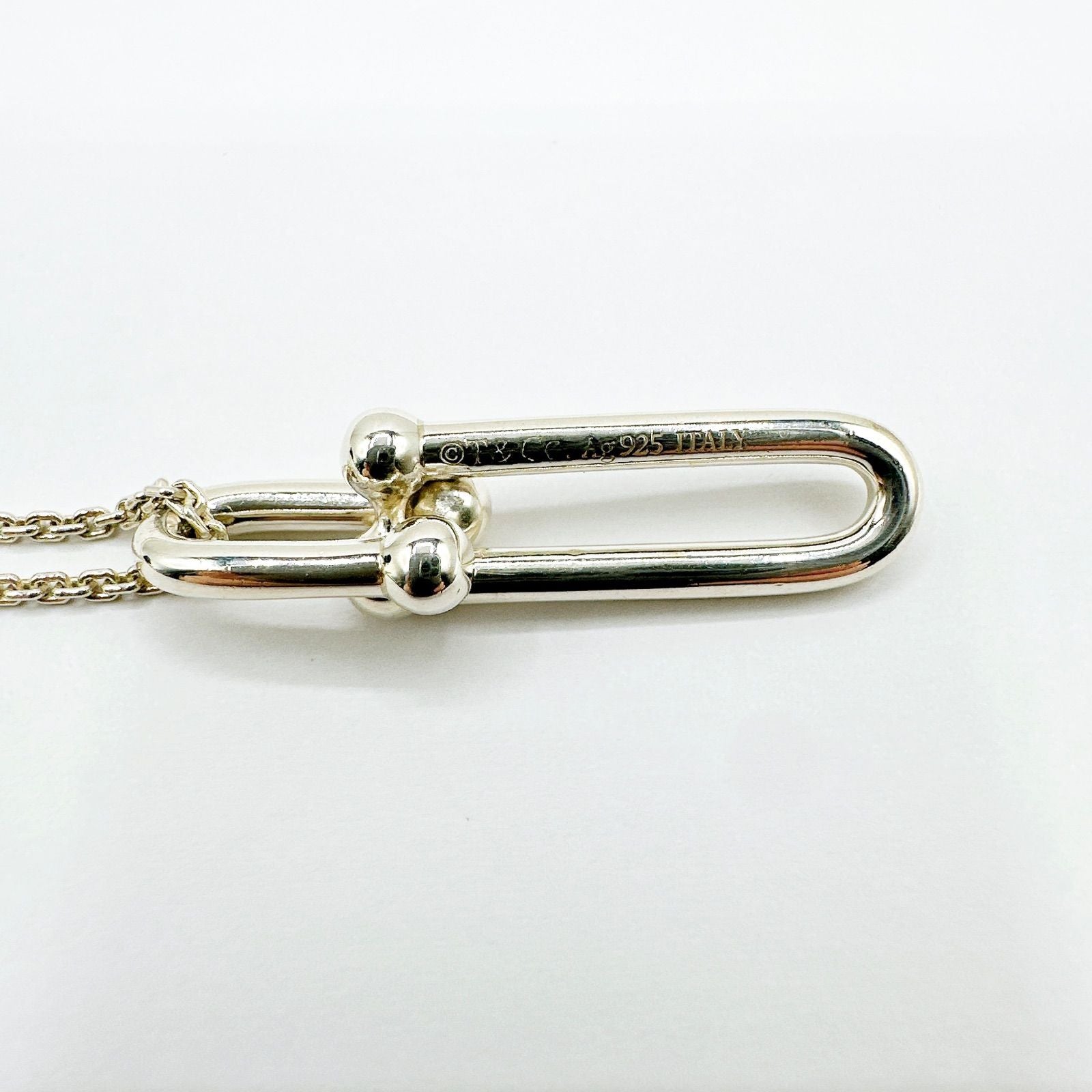 Tiffany & Co Link Silver Necklace 46 cm — view 3