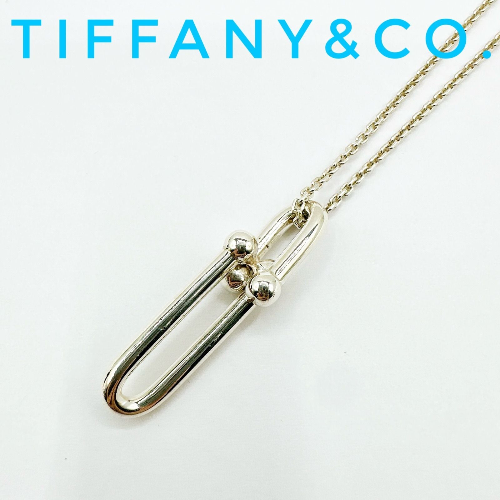 Tiffany & Co Link Silver Necklace 46 cm