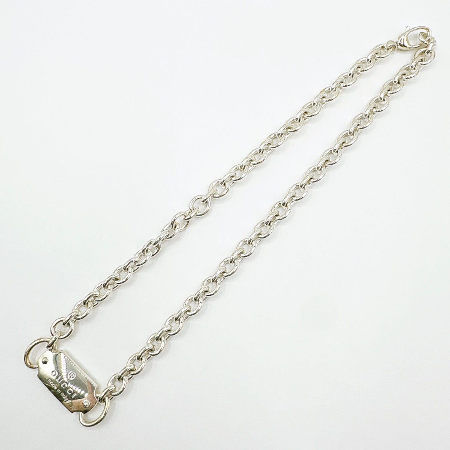 Gucci Silver Necklace 46 cm — view 7
