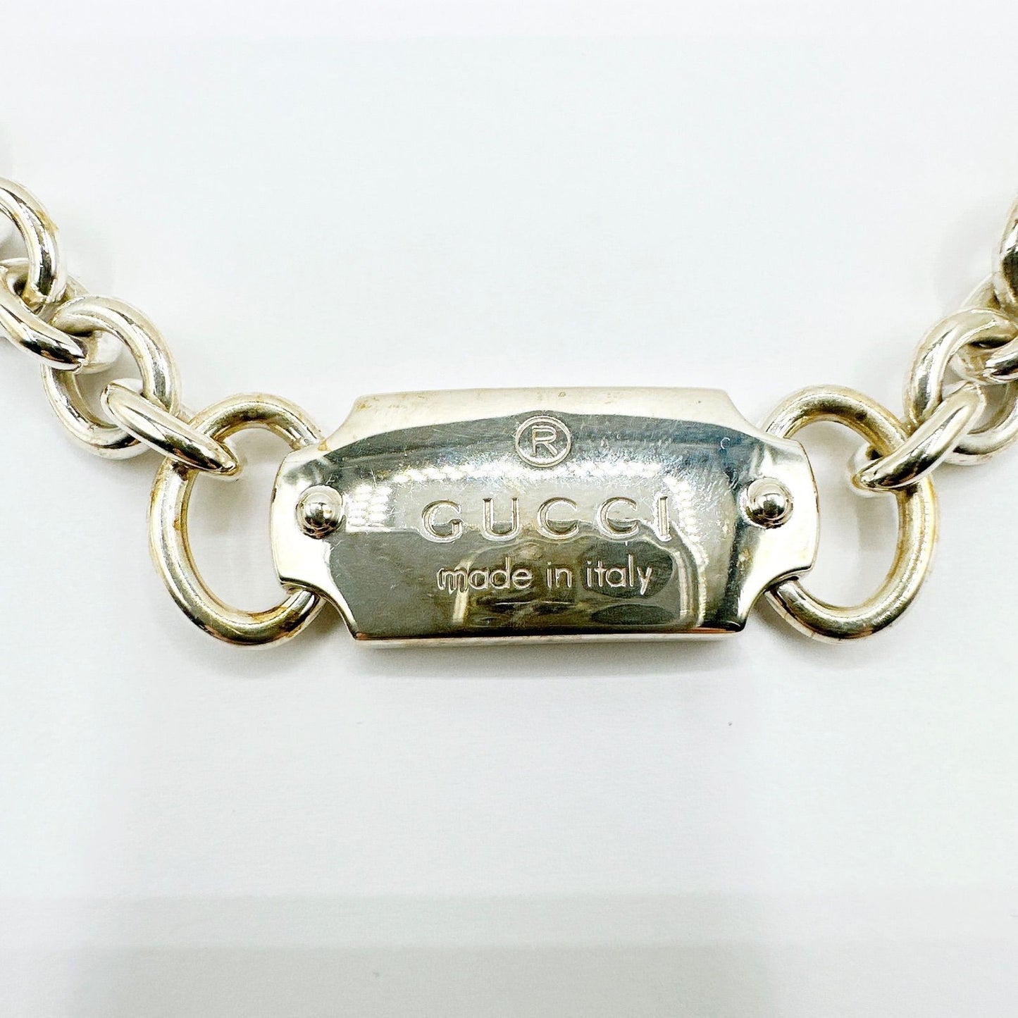 Gucci Silver Necklace 46 cm — view 3