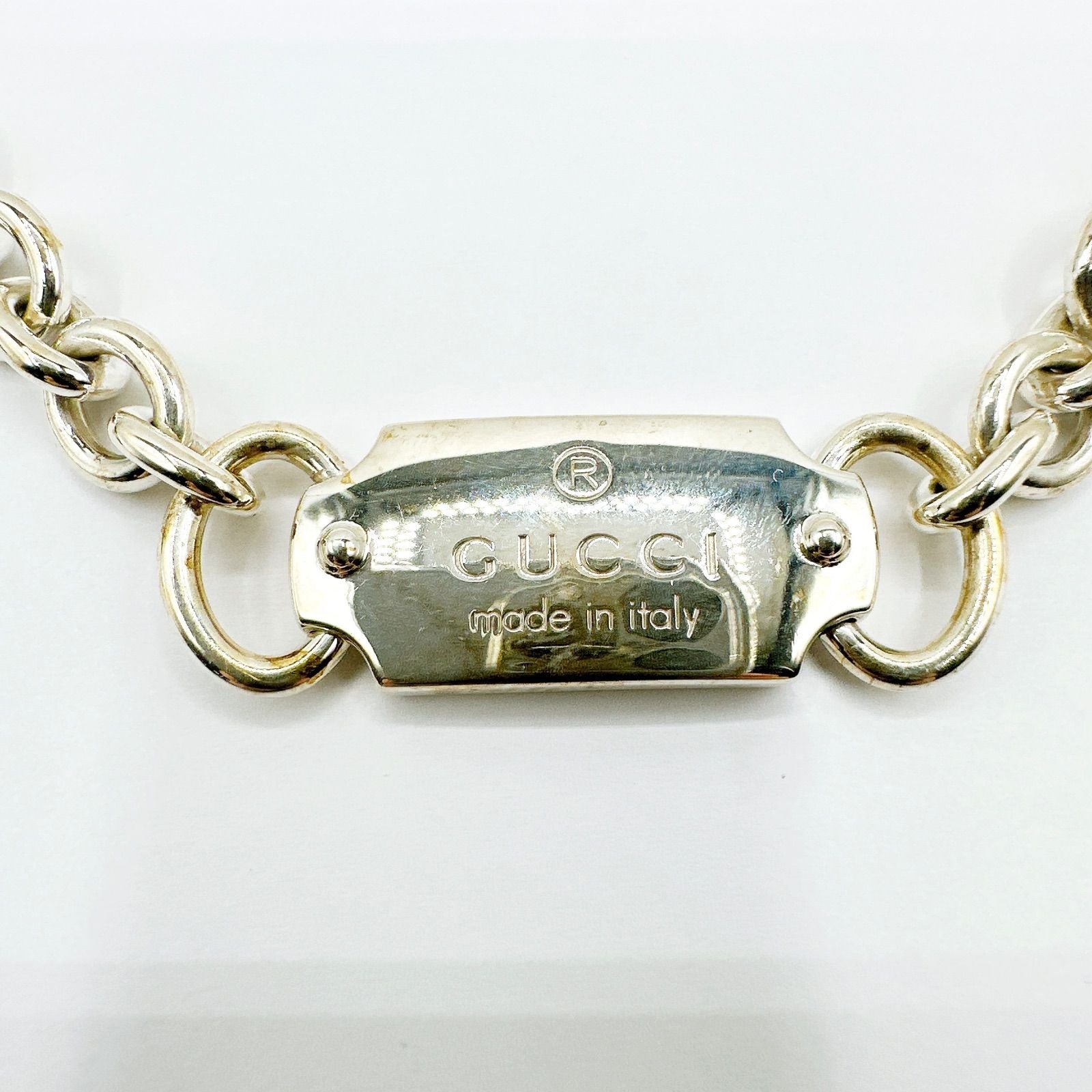 Gucci Silver Necklace 46 cm — view 3