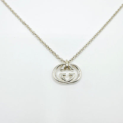 Gucci Interlocking Silver Necklace 49 cm — view 5