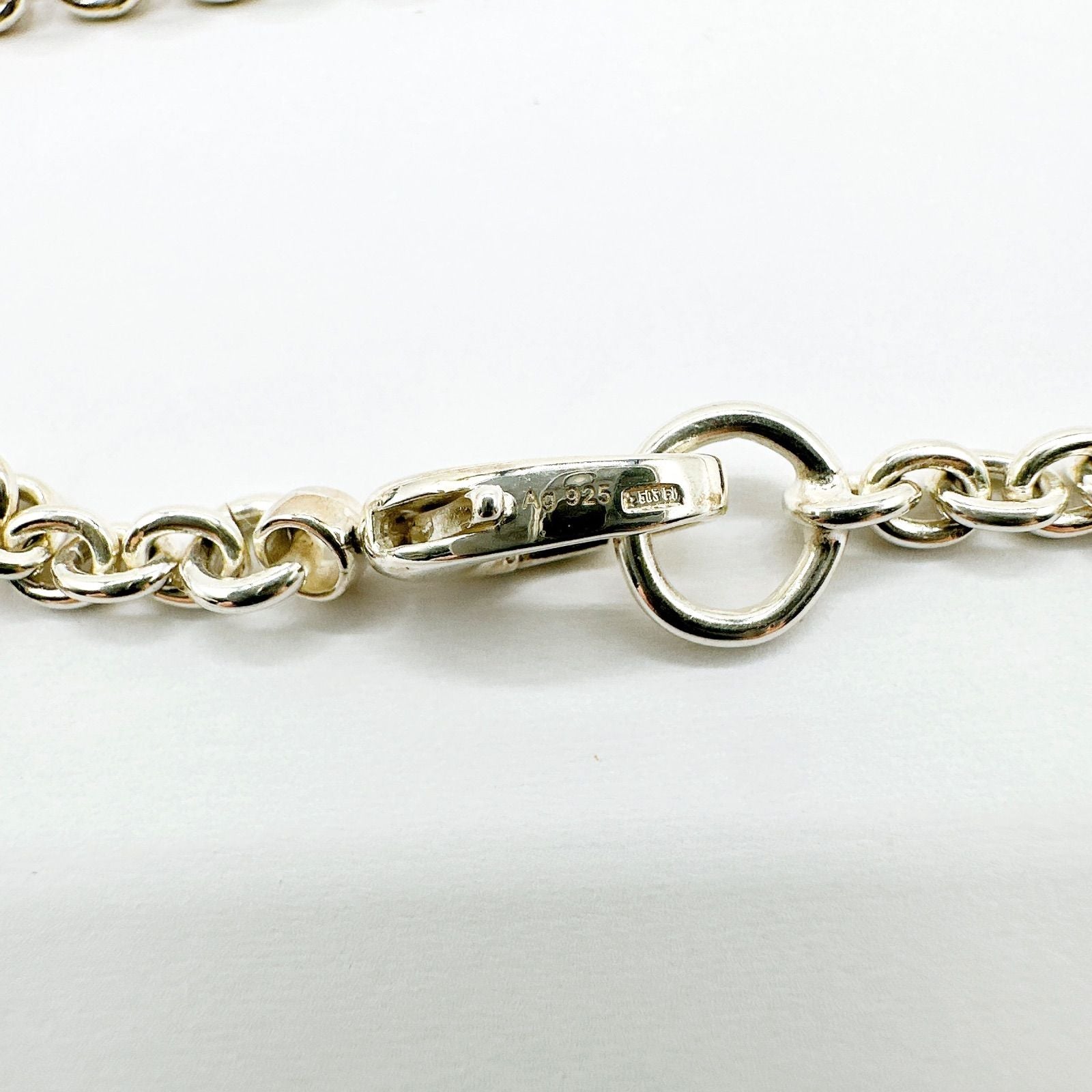 Gucci Interlocking Silver Necklace 49 cm — view 4