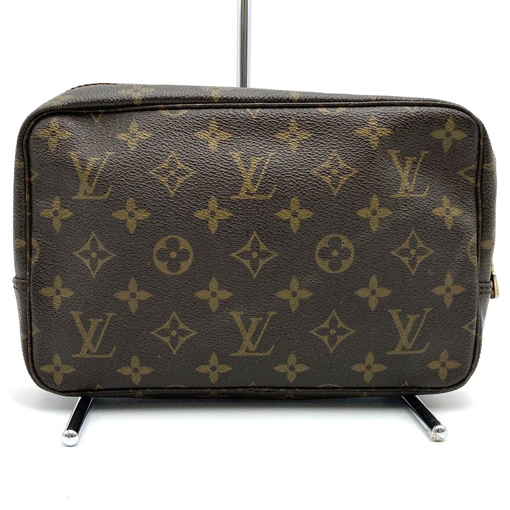 Louis Vuitton Trousse Toilette 28 Pouch Monogram Canvas Brown — view 4