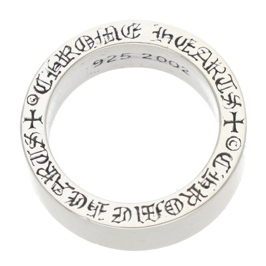 Chrome Hearts Spacer Pln Plain Silver Ring