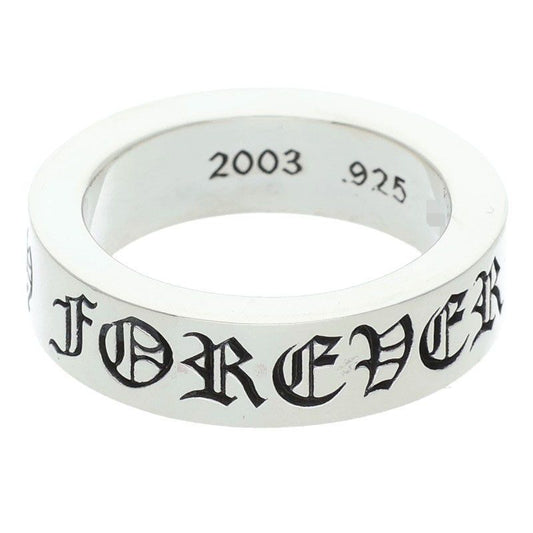 Chrome Hearts Spacer Forever Silver Ring