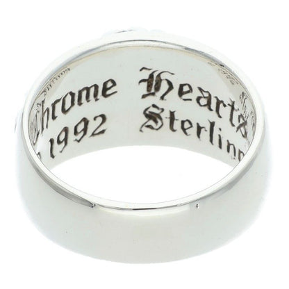 Chrome Hearts Flrl Crs Floral Cross Silver Ring — view 2