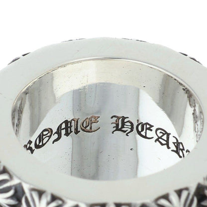 Chrome Hearts Pete Punk Triple Row Silver Ring — view 4