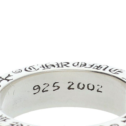 Chrome Hearts Spacer Pln Plain Silver Ring — view 5