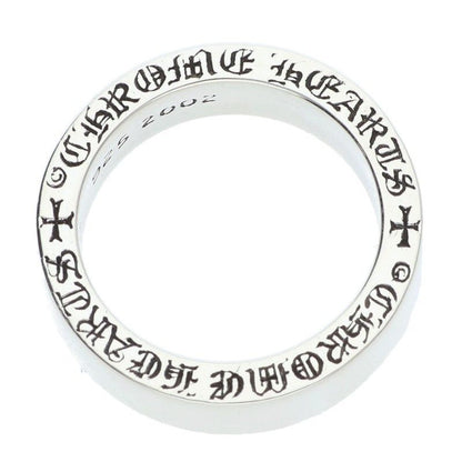 Chrome Hearts Spacer Pln Plain Silver Ring