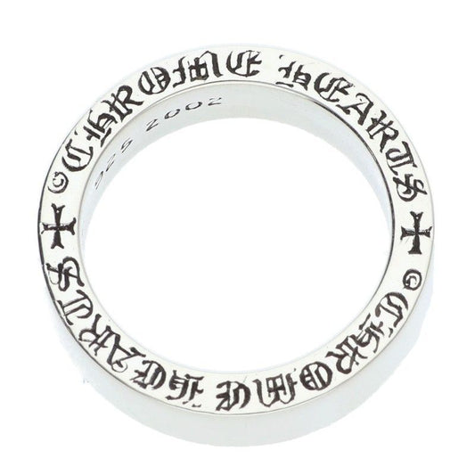 Chrome Hearts Spacer Pln Plain Silver Ring