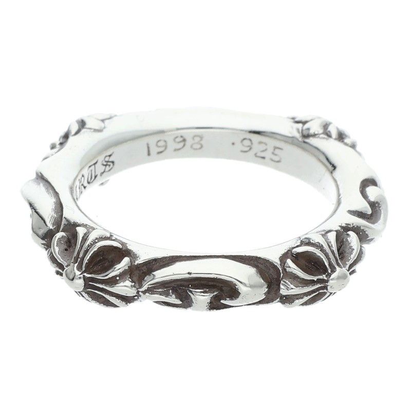 Chrome Hearts Sbt Band Silver Ring — view 2