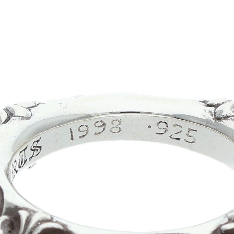 Chrome Hearts Sbt Band Silver Ring — view 5