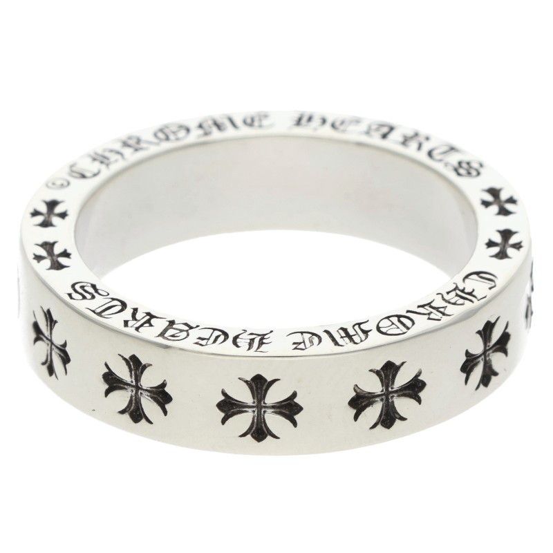 Chrome Hearts Spacer Forever Silver Ring — view 2