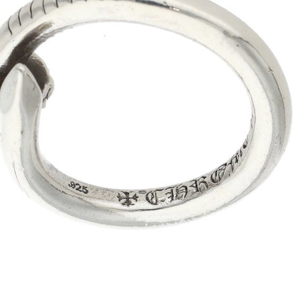 Chrome Hearts Nail Crsball Cross Ball Silver Ring — view 3