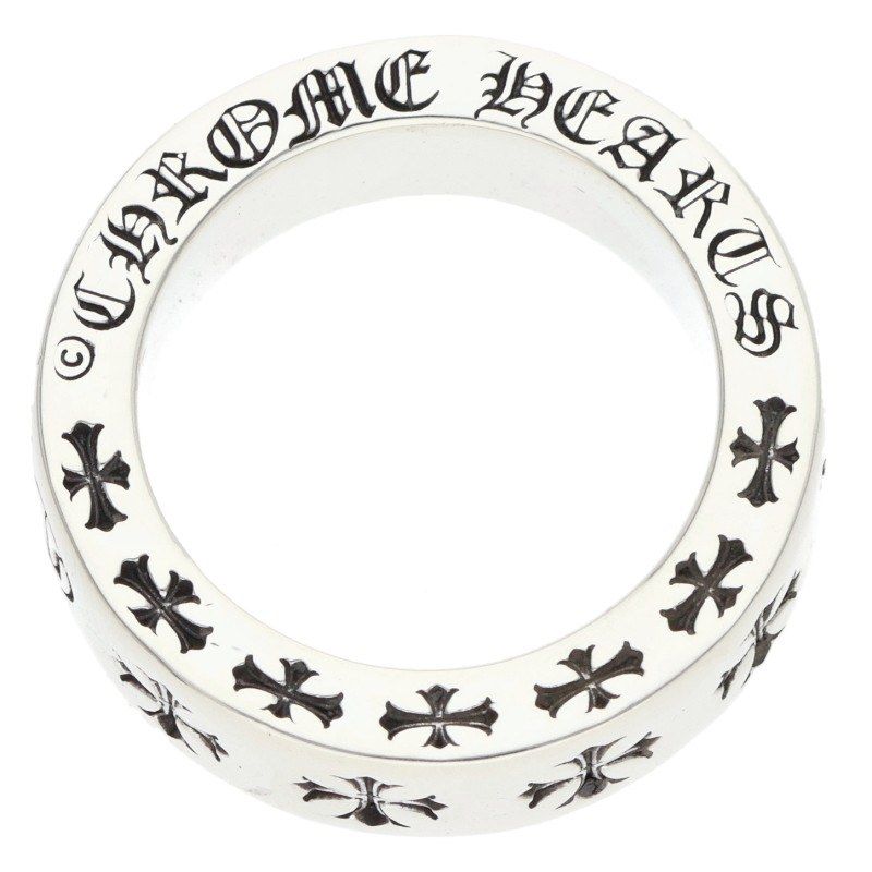 Chrome Hearts Spacer Forever Silver Ring — view 5