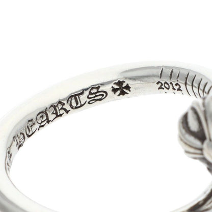 Chrome Hearts Nail Crsball Cross Ball Silver Ring — view 4
