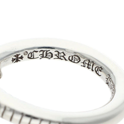 Chrome Hearts Nail Crsball Cross Ball Silver Ring — view 3