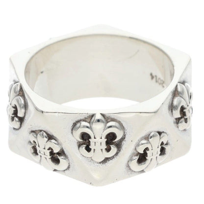 Chrome Hearts Pentagon BS Flare Silver Ring — view 2