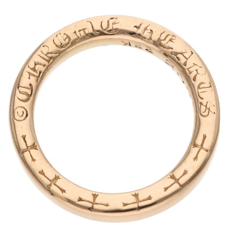 Chrome Hearts 22k Ntfl Gold Ring
