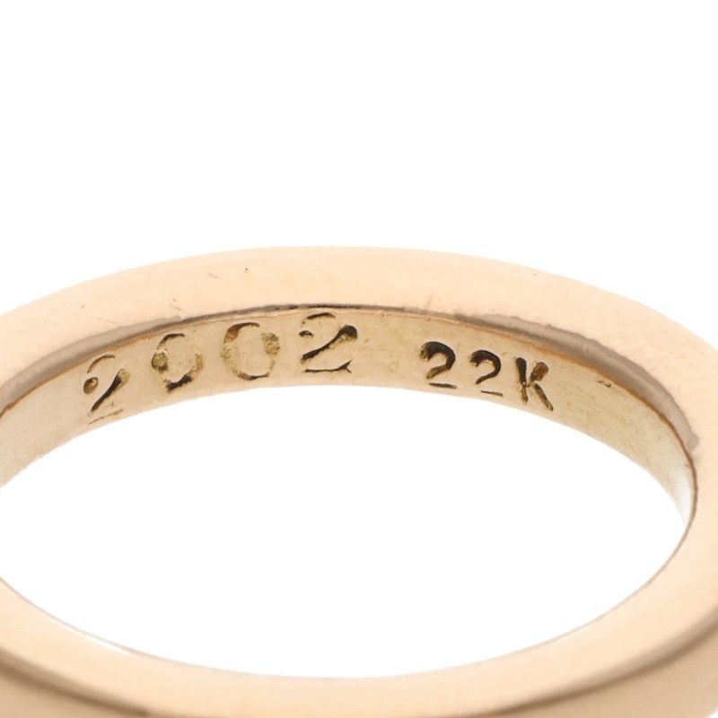 Chrome Hearts 22k Ntfl Gold Ring — view 3