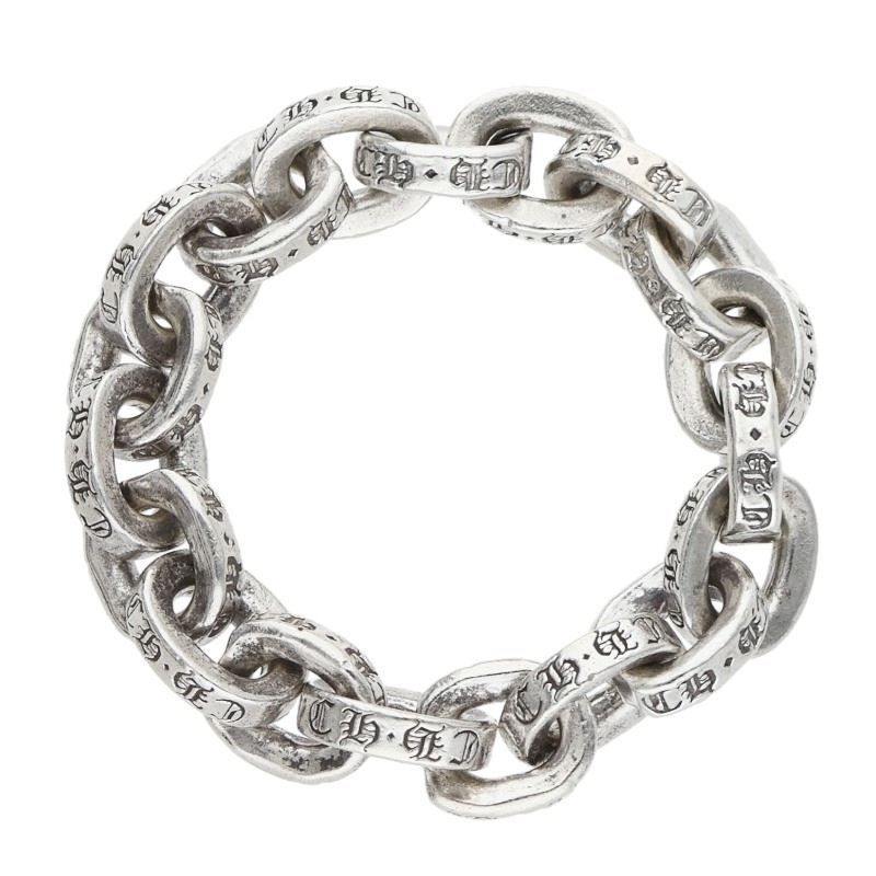 Chrome Hearts Paper Chain Ring Silver — view 5