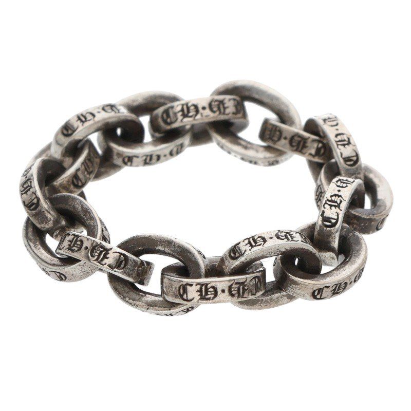 Chrome Hearts Paper Chain Ring Silver — view 2