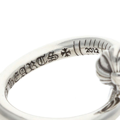 Chrome Hearts Nail Crsball Cross Ball Silver Ring — view 4