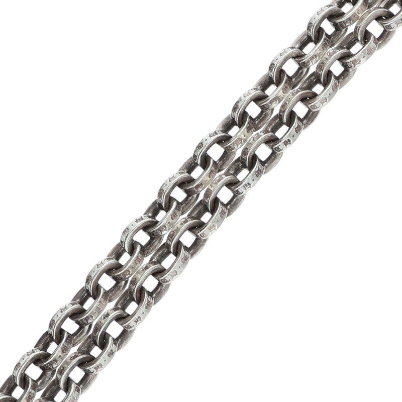 Chrome Hearts Paper Chain 20 Silver Necklace — view 5