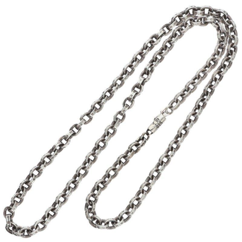 Chrome Hearts Paper Chain 20 Silver Necklace — view 2