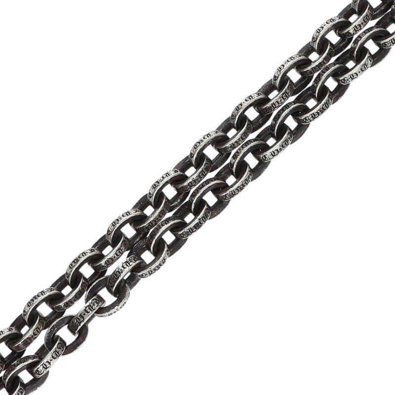 Chrome Hearts Paper Chain 24 Silver Necklace — view 5